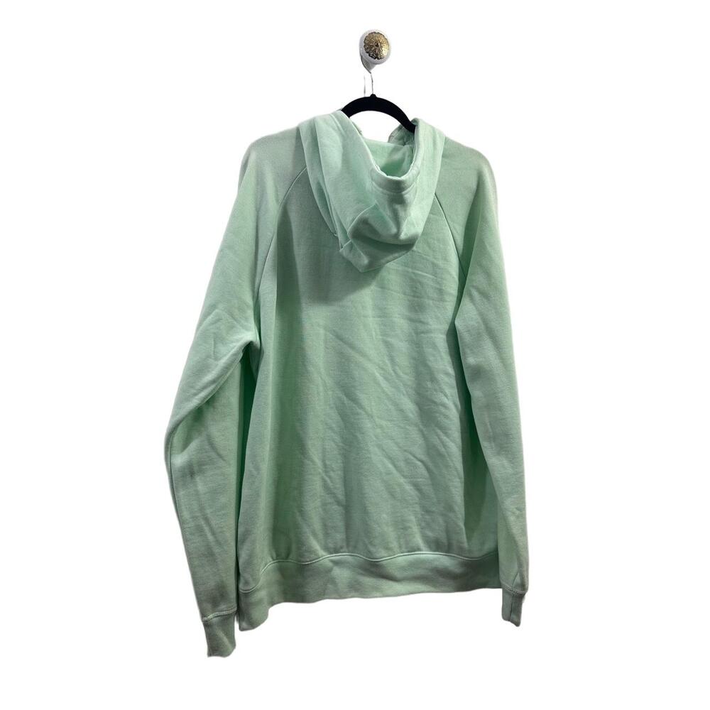 Express Hoodie Women Size XL Mint Green Pullover Kangaroo Pocket Drawstring Hood - Picture 8 of 14